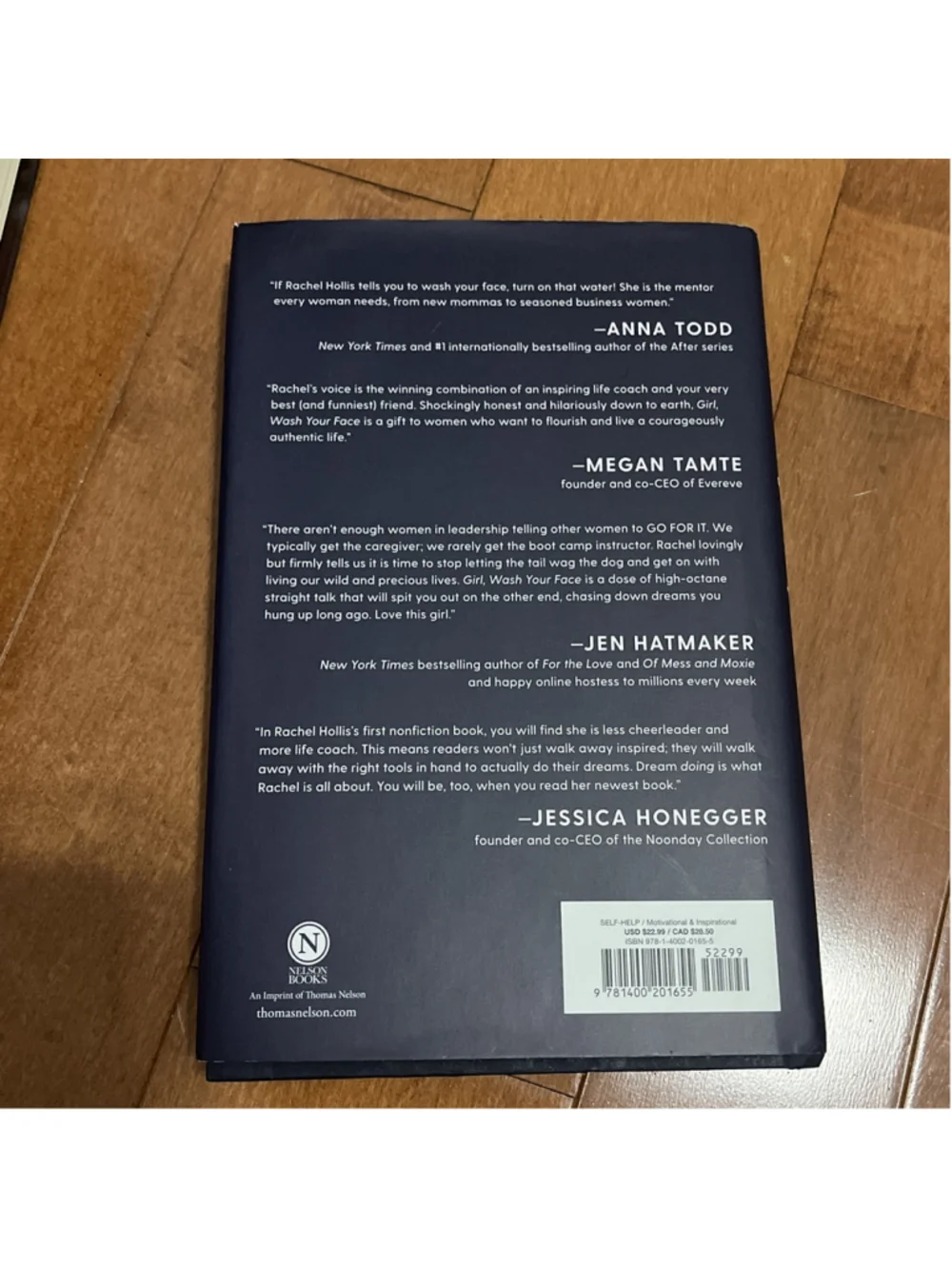 Girl, Wash Your Face Rachel Hollis, hardcover